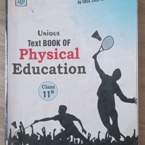 Class 11 Physical Education Book