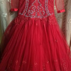 Barbie Ball Gown 💃 stone Work With Cancan