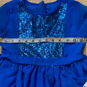 Blue Kids Frock For Grabs