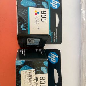 Hp 805 Cartridges Black And Multicolo