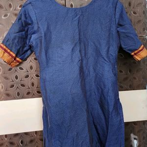 Pretty Short Kurti For Jeans