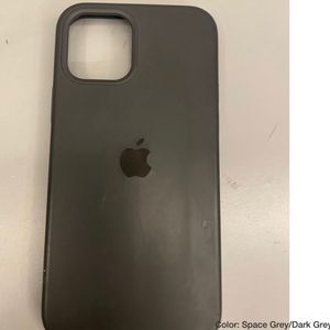 iPhone 12 Pro Silicon Cover - Space Grey