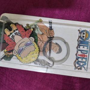 Donquixote Doflamingo Anime One Piece Keychain