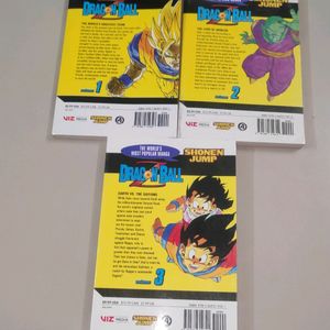 Dragon Ball Z Volume 1 2 3 Manga Comics