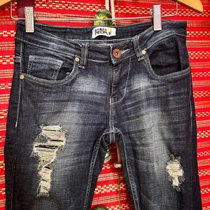 Women's Faded Denim