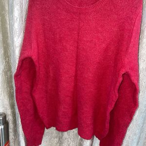 Fuchsia Fall Sweater