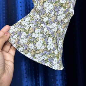 Floral Formal Top