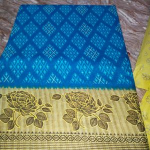 New Pure Cotton Saree