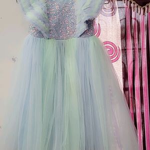 ELSA Partywear Gown For Girls 4-6 Years