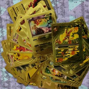 Pokemon Golden Legendary Cards With Metal Box