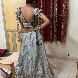 Designer Lehenga For Mehendi Sangeet Sandya