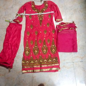 Heavy Embroidery Suit Set