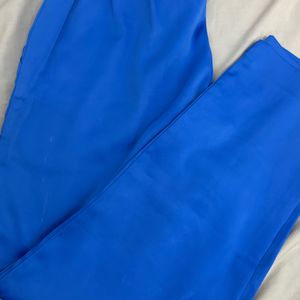 Zara Electric Blue Drawstring Trousers