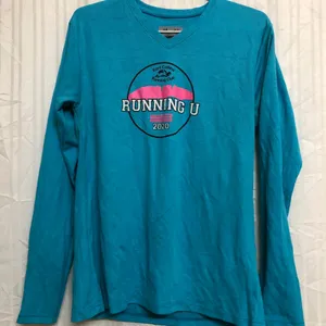 A4 Blue Long Sleeve T Shirt