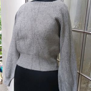 Grey Short Sweater