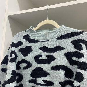 Women’s Animal Print Wool Blend