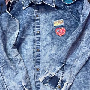 Denim Shirt 👕  For Ladies