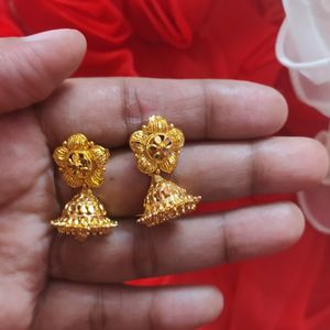 1 Gream Gold Earrings Pack Off -3