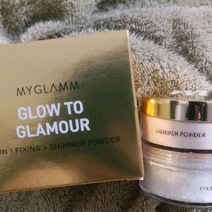 2 In 1 Shimmer And Fixing Powder