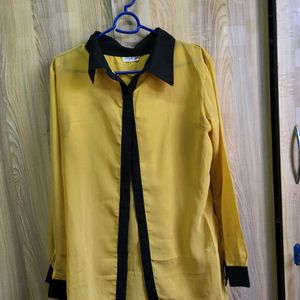 Sunset Yellow Blouse