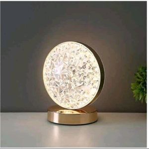 Crystal Moon Lamp