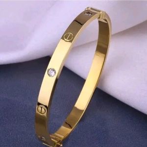 Cartier Gold Stainless Steel Bracelet