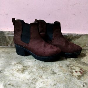 Brown Coffee Colour Boots