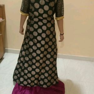 Long Kurti With Skrit