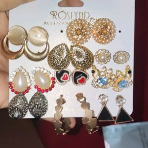 11 Beautiful Earrings Combo