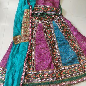 Traditional Lehnga Choli For Dandiya Night