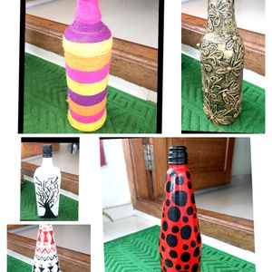 Bottle Painting  5 Combo  Pack