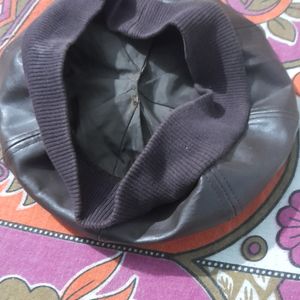 Leather Cap