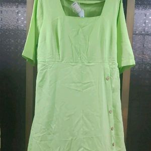 Pluss Size Button Dress New With Tag