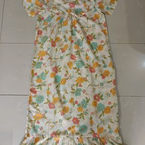 New Unused Cotton Blended Nighty