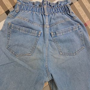 Elastic Waist Denim