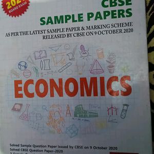 Economics Class 12th CBSE Sample Papers