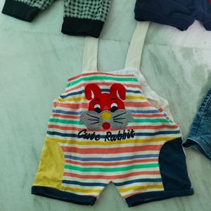 Combo Clothes For 3 To 10 Months Babies