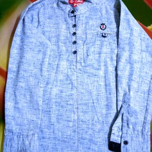 Pure Khadi Cotton Kurta For Boys