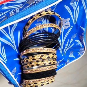 Beautiful 😻 Black Velvet Bangles😘😘