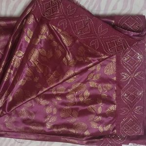 Totally New Saree With Blouse Piece Without Tag