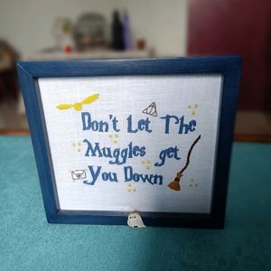 Embroidered Harry Potter Frame