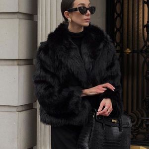 Regret Or buy BLACK FAUX COAT