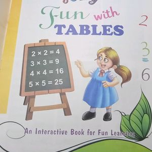 Joey Fun With Tables Book