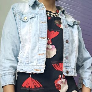 Crop Denim Jacket