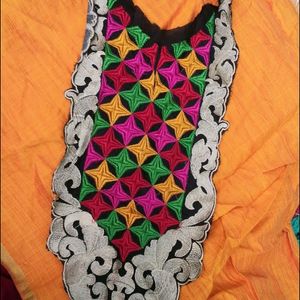 Kurta Material With Patch