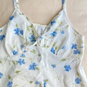 Polly Floral Coquette Top