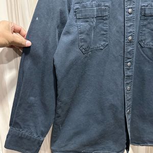 Dickies Black Denim Cotton Shirt