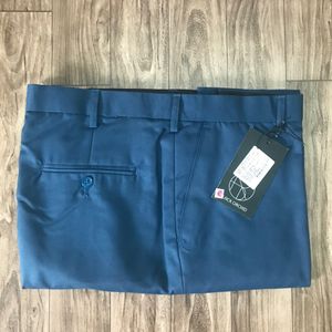 Peacock Blue 44 Formal Trouser