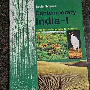 Combination Of 9th And 10th Geography Books