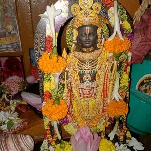 Ram Lalla MDF Cutout in Ayodhya Mandir